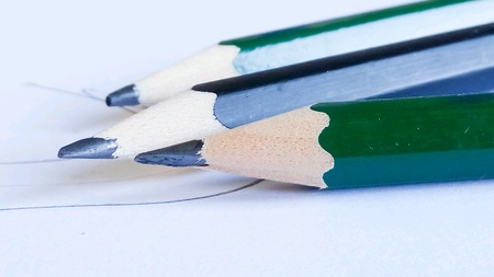 Pencil on backgroundの素材