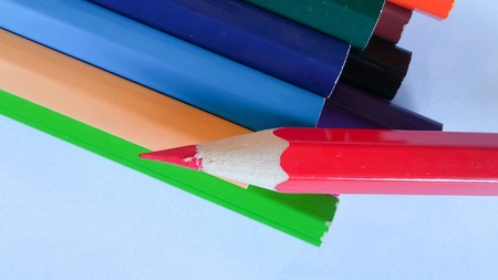 Pencil color on backgroundの素材
