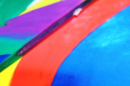 beautiful water color in macro for backgroundの写真素材