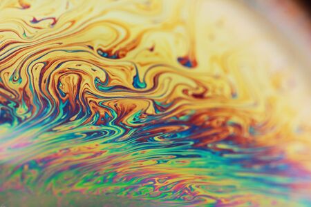 beautiful bubble on macro photography for backgounds