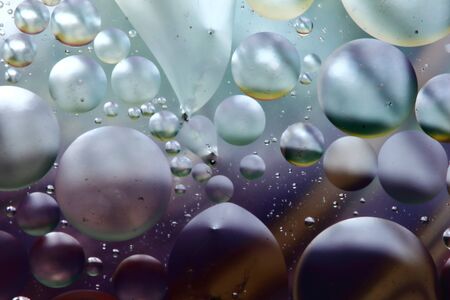 beautiful oil and water with color for background