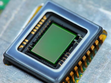 camera sensor for technologe of digital camera for backgroundの写真素材