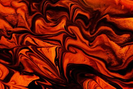 beautiful mix black and yellow water color for abstract and texture for bakcgroundの写真素材
