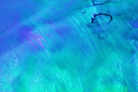 beautiful blue water color for abstract and texture for bakcgroundの写真素材
