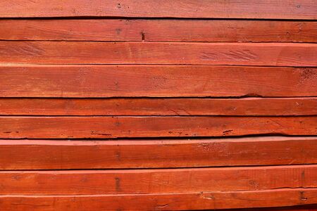 Background hardwood horizontal and red is the color of nature.の写真素材
