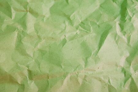 Texture background crumpled brown paper and empty space for text.の写真素材