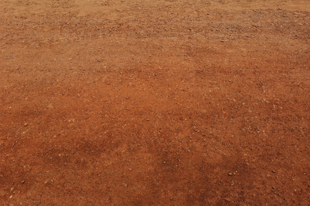Laterite soil textured background and is mostly of the iron oxide and aluminum .の写真素材