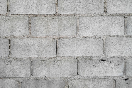 Simple background Cement block wall For decoration and empty space for text.