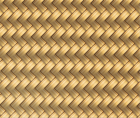 Wicker Seamless Pattern Vectorのイラスト素材