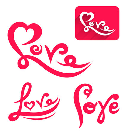 Love vectorのイラスト素材