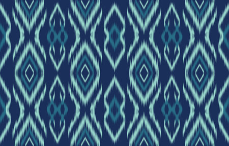 Ethnic abstract ikat art. Aztec ornament print. geometric ethnic pattern seamless  color oriental.  Design for background ,curtain, carpet, wallpaper, clothing, wrapping, Batikのイラスト素材