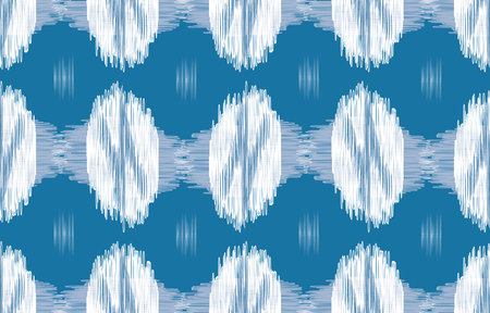 Ethnic abstract ikat art. Aztec ornament print. geometric ethnic pattern seamless  color oriental.  Design for background ,curtain, carpet, wallpaper, clothing, wrapping, Batikのイラスト素材
