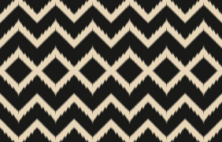 Ethnic abstract ikat art. Aztec ornament print. geometric ethnic pattern seamless  color oriental.  Design for background ,curtain, carpet, wallpaper, clothing, wrapping, Batik.のイラスト素材