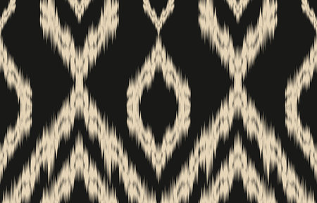 Ethnic abstract ikat art. Aztec ornament print. geometric ethnic pattern seamless  color oriental.  Design for background ,curtain, carpet, wallpaper, clothing, wrapping, Batik.のイラスト素材