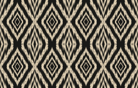 Ethnic abstract ikat art. Aztec ornament print. geometric ethnic pattern seamless  color oriental.  Design for background ,curtain, carpet, wallpaper, clothing, wrapping, Batik.のイラスト素材