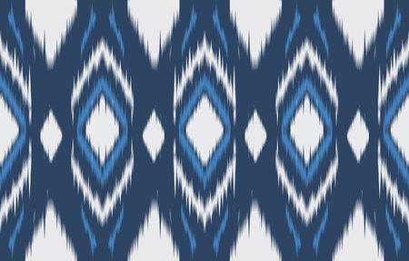 Ethnic abstract ikat art. Aztec ornament print. geometric ethnic pattern seamless  color oriental.  Design for background ,curtain, carpet, wallpaper, clothing, wrapping, Batik.のイラスト素材