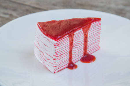 strawberry cakeの写真素材