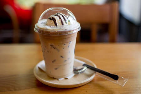 ice coffeeの写真素材