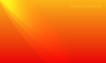 abstract minimal background with orange color with wave.のイラスト素材