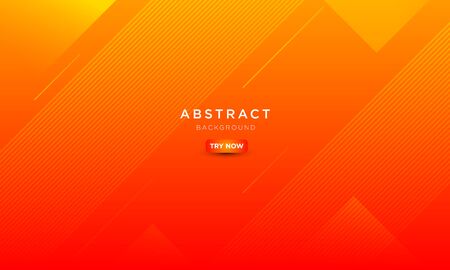Minimal orange background with geometric creative and minimal gradient concepts, for posters, banners, landing page concept.のイラスト素材