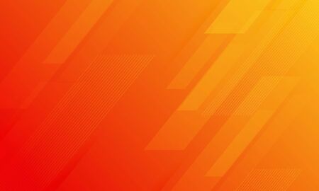 Abstract minimal orange background with geometric panel, creative and clean gradient background, for...