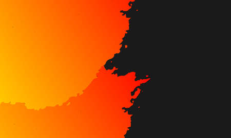 dynamic orange background gradient, abstract creative scratch digital background, modern landing page concept vector, with line and circle shape.のイラスト素材