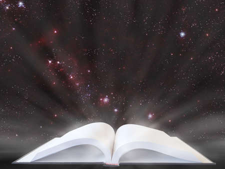 book of universeの写真素材
