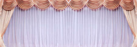 Theatrical curtainの写真素材