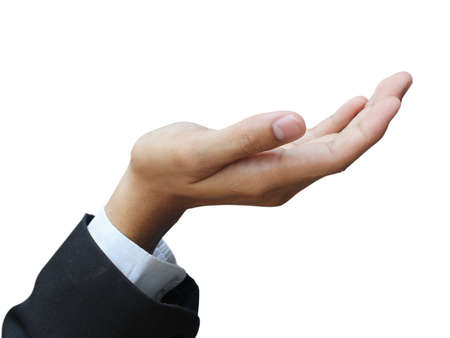 Hand holdingの写真素材