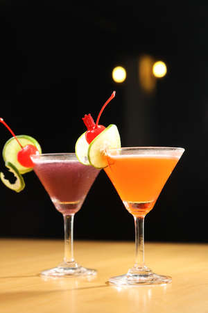 sunrise cocktailの写真素材