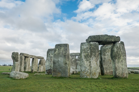 Stonehenge landscape の写真素材