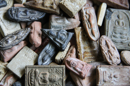 famous amulet of Thailandの写真素材