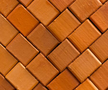 background texturebricks diagonalの写真素材