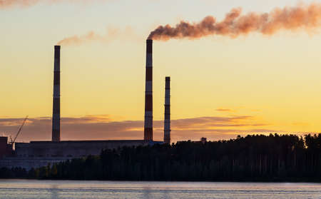 Industry, plant, hydroelectric power stationの写真素材