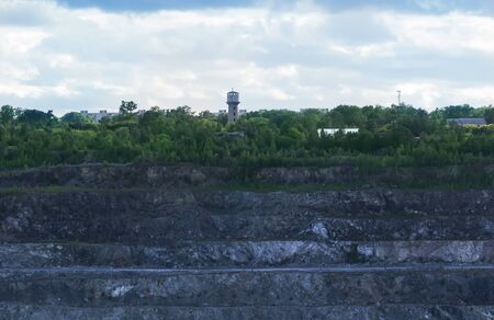 industrial production of natural asbestosの写真素材