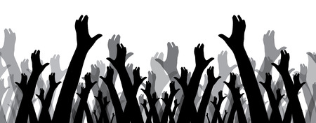 hands symbol of choice and diversityのイラスト素材