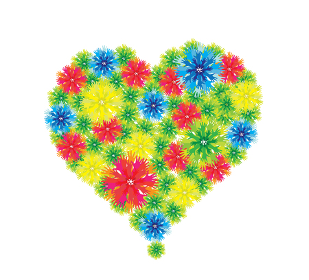 abstract heart symbol of loveのイラスト素材