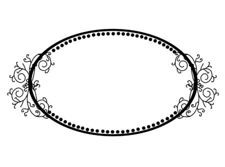 abstract frame for life eventsのイラスト素材