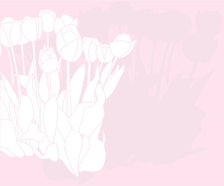 floral card for life events, with space for textのイラスト素材