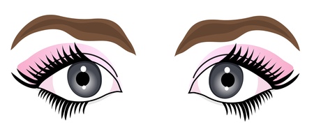 beautiful woman eyes for your designのイラスト素材