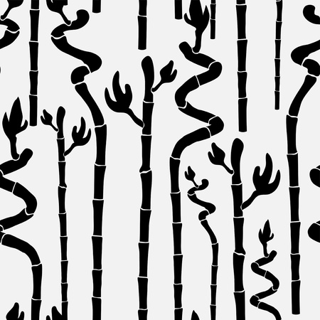elegant seamless pattern with abstract bamboo for your designのイラスト素材