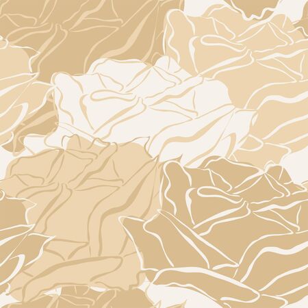 elegant seamless pattern with abstract roses for your designのイラスト素材