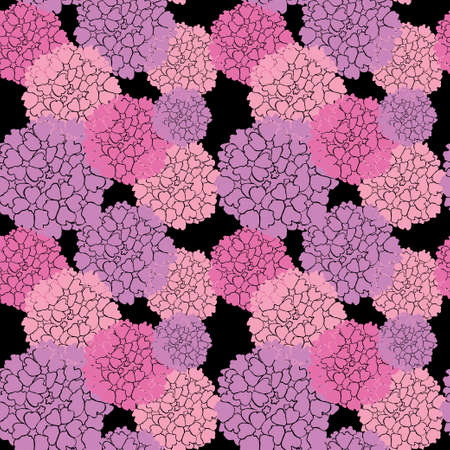 Elegant seamless pattern with abstract flowers, design elements. Floral  pattern for invitations, cards, print, gift wrap, manufacturing, textile, fabric, wallpapersのイラスト素材