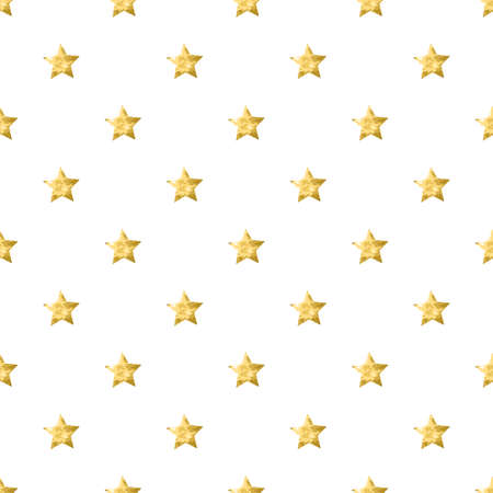 Elegant golden pattern with hand drawn decorative stars, design elements. Gold pattern for invitations, greeting cards, scrapbooking, print, gift wrap, manufacturingのイラスト素材