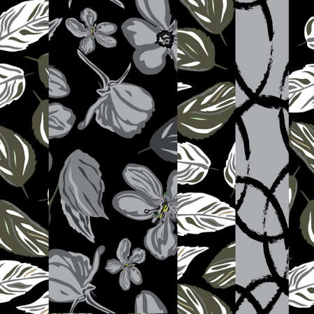 Elegant seamless pattern with flowers, design elements. Floral  pattern for invitations, cards,...