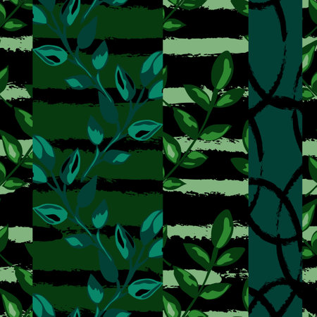 Elegant seamless pattern with flowers, design elements. Floral  pattern for invitations, cards, print, gift wrap, manufacturing, textile, fabric, wallpapersのイラスト素材