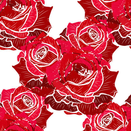 Elegant seamless pattern with flowers, design elements. Floral  pattern for invitations, cards, print, gift wrap, manufacturing, textile, fabric, wallpapersのイラスト素材