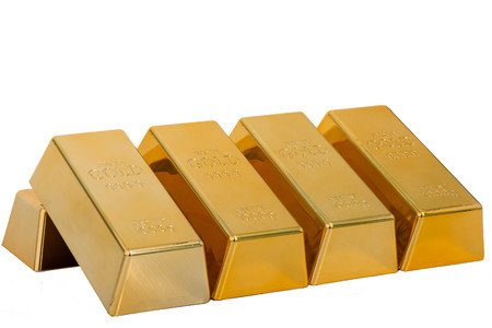 Treasure is Gold isolatedの写真素材