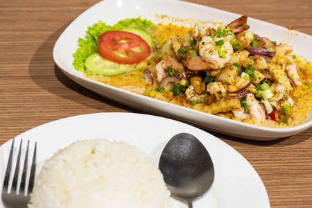 Thai shrimp food, Thai foodの写真素材