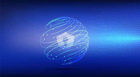 Abstract timeline science technology medical health care concept blue background with icons health and light.vector illustrationのイラスト素材